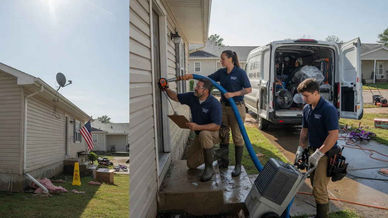 Ceiling Water Damage Restoration in Dadeville, MO near me